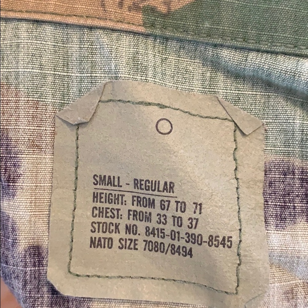 Vintage Camo Army Jacket - Picture 6 of 7